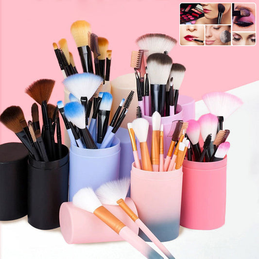 12-Piece Makeup Brush Set