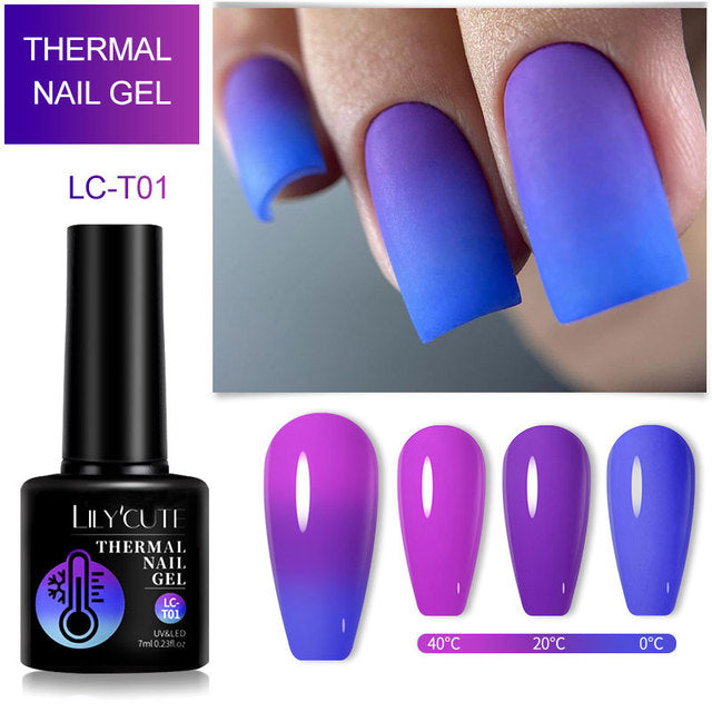 Color-Changing Thermal Gel Polish