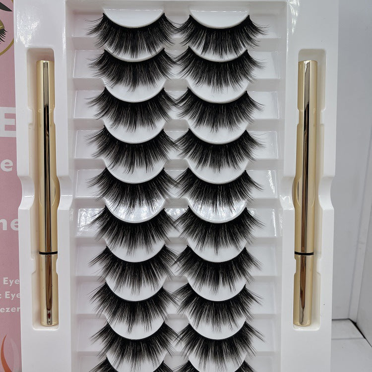 10 Pairs Waterproof Magnetic Eyelashes