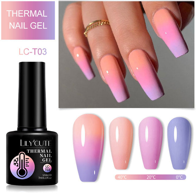 Color-Changing Thermal Gel Polish