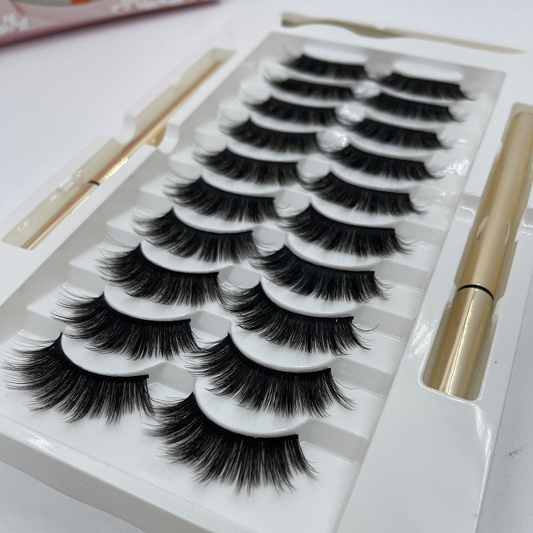 10 Pairs Waterproof Magnetic Eyelashes